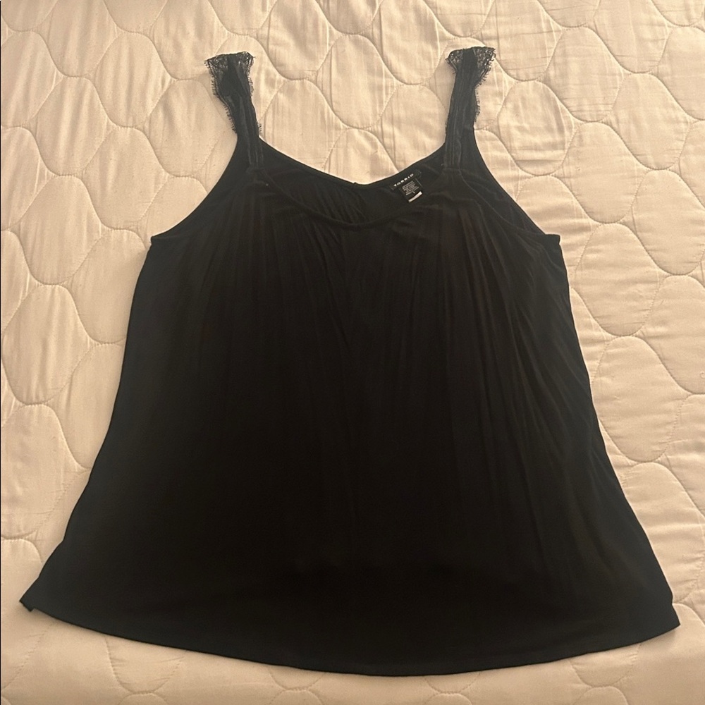 Torrid Elegant Eyelash Black Women's Top